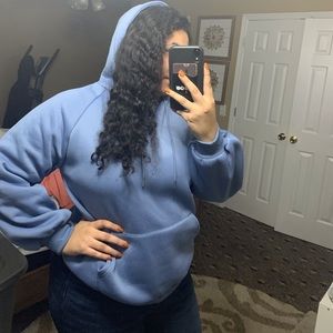 Blue hoodie xlarge